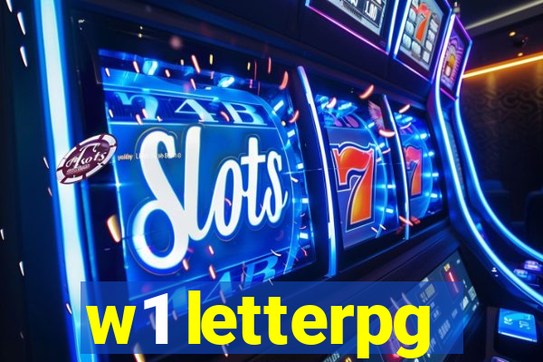 w1 letterpg